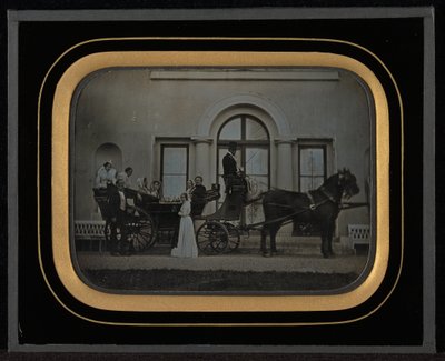 Carrozza con figure da Jean Gabriel Eynard